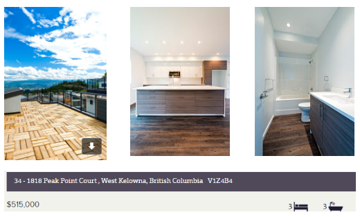 Lakeview Terrace MLS Townhomes New Development Kelowna